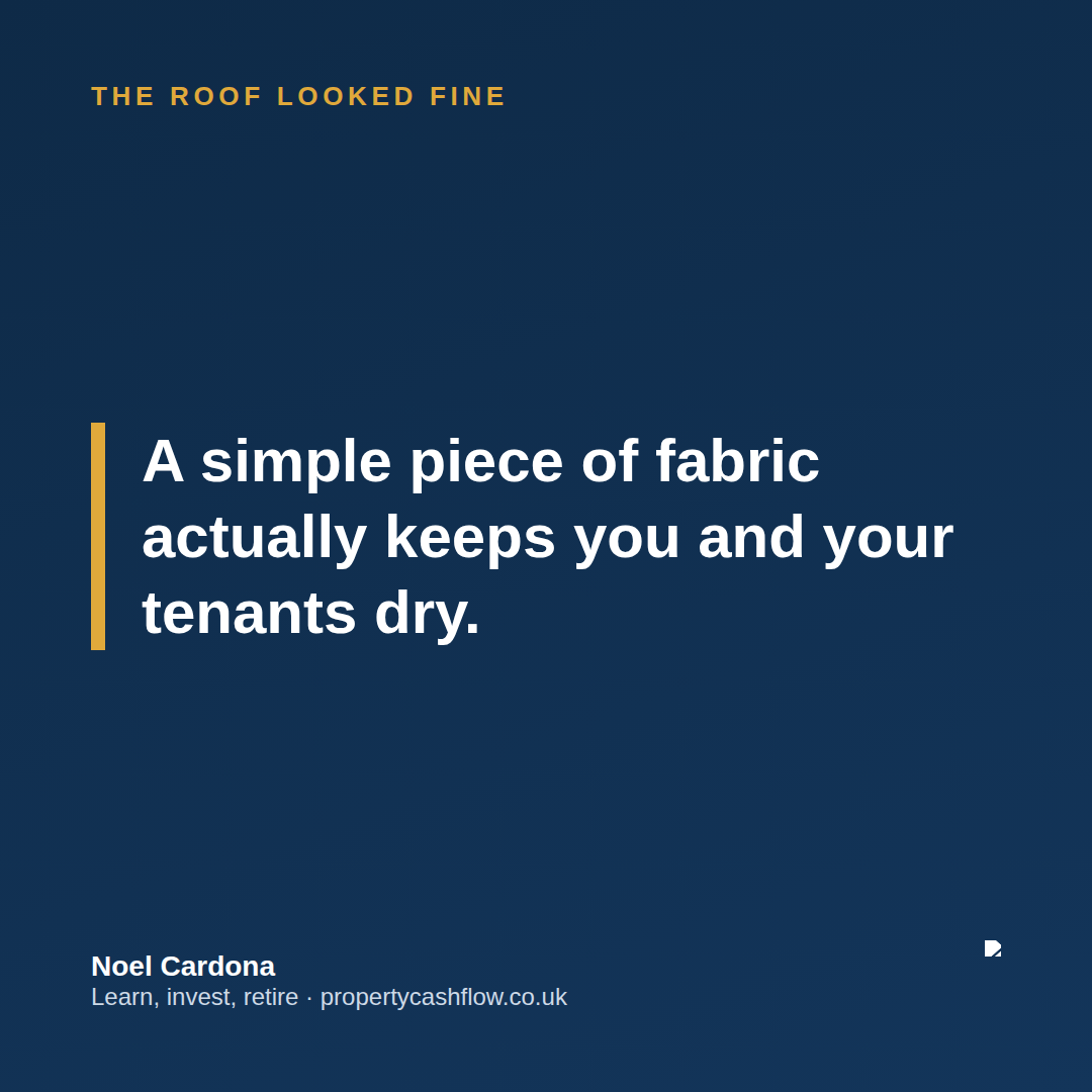 The Roof Looked Fine. The Underfelt Didn't: a £780 Quote and a £170 Surprise