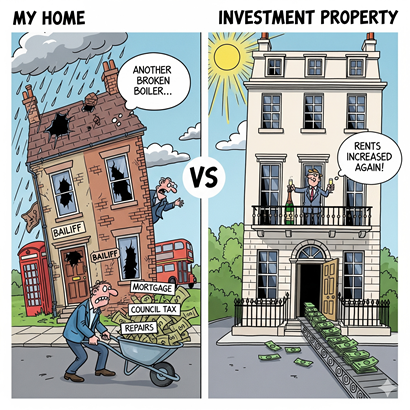 Own Property vs. Investment Property in the UK: Which Is More Convenient for You?