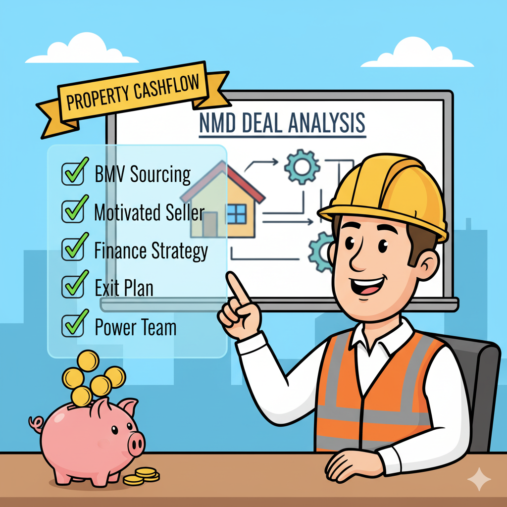 From Theory to Deal: Your Beginner's Checklist for NMD Deal Analysis to Secure High-Profit Property Cashflow Deals in the UK