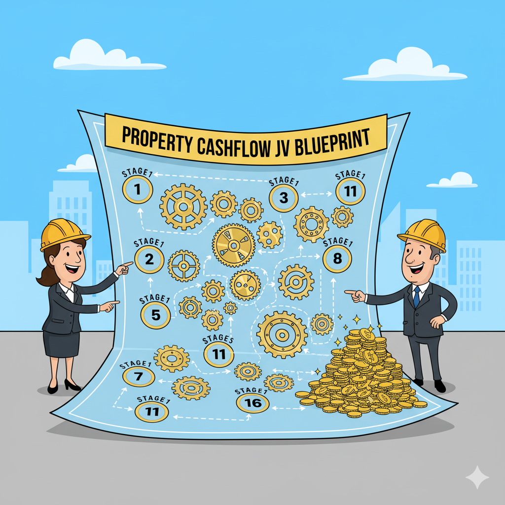 The 11-Stage Blueprint to Successful Property Joint Ventures: How to Find Money, Structure Deals, and Multiply Your Property Cashflow Portfolio